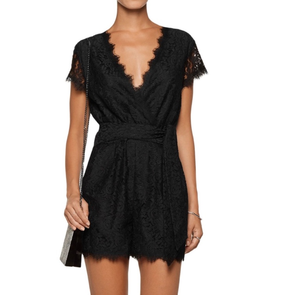 BNWT Diane von Furstenberg lace romper 75% off!